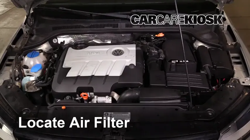 2012 Volkswagen Jetta TDI 2.0L 4 Cyl. Turbo Diesel Sedan Air Filter (Engine)